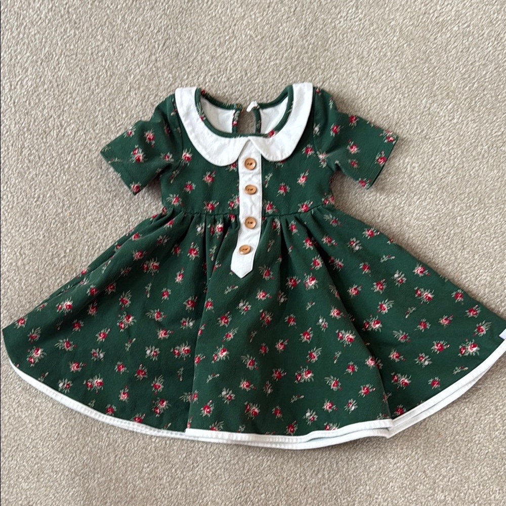 Sweet Honey Floral Flair Dress